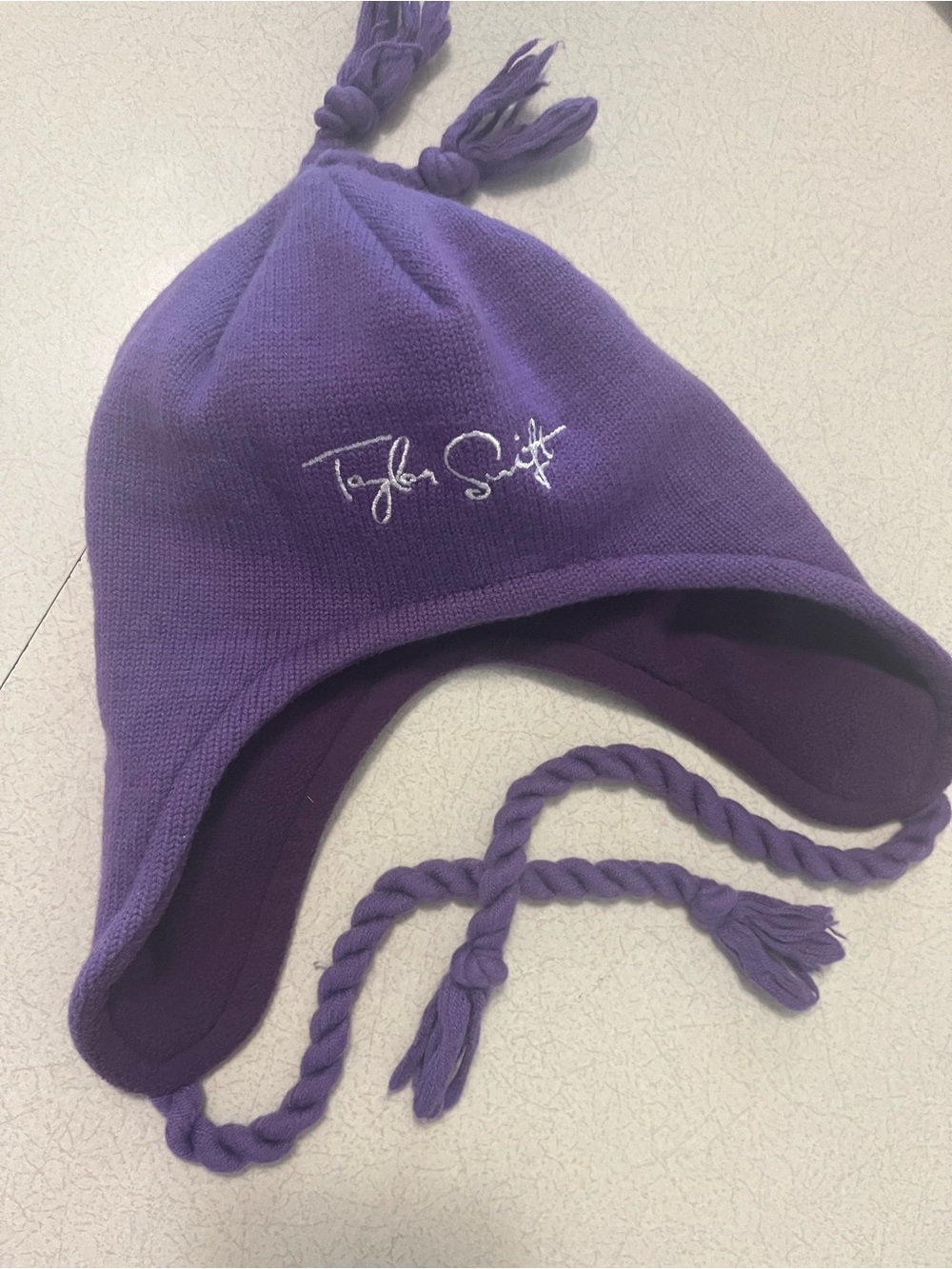Taylor Swift Speak Now Hat Beanie Purple Original Era RARE